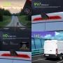 Камера за бус, Ford Transit, 2015, 2016, 2017, за стоп, заден ход, задно виждане, нощно виждане, бус, снимка 3