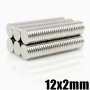 12x2mm неодимов МАГНИТ N52, Neodymium magnet NdFeB magnit, снимка 2