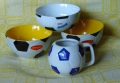 Четири порцеланови купи , снимка 1