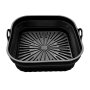 4371 Сгъваема силиконова тавичка за еър фрайър квадратна форма за Airfryer, снимка 4