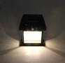 Стенна лампа с 1,2 или 3 LED крушки,сензор за движение и фотоволтаичен панел за външна употреба,водо, снимка 4