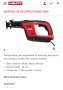 Hilti WSR 900-PE - Електрически саблен трион с обороти!, снимка 8