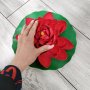4410 Голяма изкуствена водна лилия за декорация, 28 см, снимка 2