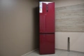 Червен хладилник с фризер GORENJE NK89C0DR NoFrost, MultiFlow, снимка 1