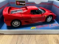 Рядък модел метална колекционерска количка FERRARI F50 1:18 мащаб, снимка 8