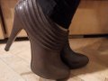 Zara високи боти 39, снимка 7