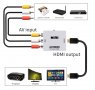 av2hdmi адаптер Audio Video чинчове към HDMI 1080p, снимка 5