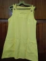 дамска жълта рокля, снимка 3