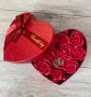 Аранжирани сапунени рози в кутии 8 март-Свети Валентин подарък цветя, снимка 1 - Изкуствени цветя - 44011700