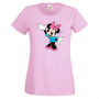 Дамска тениска Minnie Mouse 3 Подарък,Изненада,Рожден ден,, снимка 4