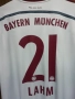 Bayern Munich Lahm Away 2014 2015 Adidas XL оригинална тениска фланелка екип Байерн Мюнхен Лаам , снимка 3