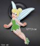 Фея Зън зън Камбанка Tinkerbell емблема апликация за дреха дрехи самозалепваща се щампа, снимка 1 - Други - 28249363