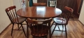 Трапезна разтегателна маса с четири стола , снимка 7