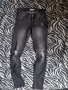 Сиво-черни дънки на теранова р-р 34, снимка 2