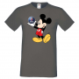 Мъжка тениска Mickey Mouse SAAB Подарък,Изненада,Рожден ден, снимка 4