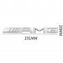 Емблема Mercedes AMG - Silver, снимка 4