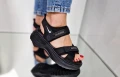Nike черни дамски сандали , снимка 4