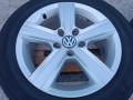 Лети джанти 16ки 5х112 VW + летни гуми 205/55/16 Michelin, снимка 4