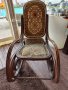 античен люлеещ стол Тонет Виена 1900г, снимка 1 - Антикварни и старинни предмети - 32653905