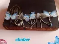 Разпродажба! Пеперуден свят- нежен и ефирен чокър, снимка 4
