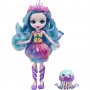 Кукла Royal Enchantimals Ocean Кingdom - Jelanie Jellyfish & Stingley - медуза / Mattel, снимка 2