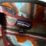 Patagonia Striped Sediment Hills Wave Pattern Synchilla Sweater Pullover Snap Fleece !RARE!, снимка 5