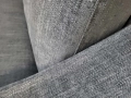 Тъмно сив диван от плат с функция сън "Myriad", снимка 10