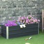 Градински сандък/леха за отглеждане на цветя в градината Outsunny втора употреба, снимка 1 - Саксии и кашпи - 37965940
