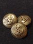 Три много редки метални военни Моряшки копчета за КОЛЕКЦИОНЕРИ 12289, снимка 1