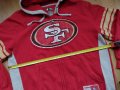 NFL San Francisco 49ers - мъжки суичър с качулка размер  XL, снимка 5