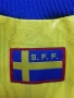 Швеция 1996/1997 оригинална футболна тениска фланелка Adidas Sweden Vintage ретро екип , снимка 9
