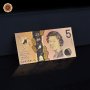 WR Australia $ 5 цветно злато банкнота 2016 , снимка 3