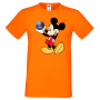 Мъжка тениска Mickey Mouse SAAB Подарък,Изненада,Рожден ден, снимка 7