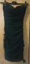 Черна къса рокля Tally Weijl XS със златно парти рокля , снимка 6