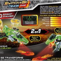 VTech Switch & Go Fire Pulsor- Интерактивен динозавър трансформанс, снимка 7 - Електрически играчки - 43428391