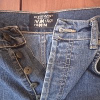 Мъжки Дънки Crown Jeans - Vintage Denim - САМО 6 лв! , снимка 1 - Дънки - 44085577