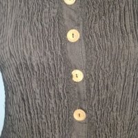 Дизайнерски сукман с ластичен корсет "Chesley"® / голям размер , снимка 4 - Сукмани - 26824434