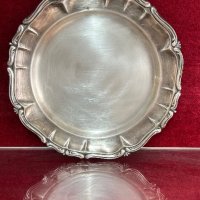 Посребрена чиния, снимка 1 - Декорация за дома - 43924095