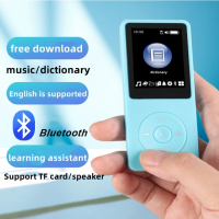 Mp3 HiFi 1.8" музикален Преносим плейър Mp4 Fm радио ултратънък Bluetooth, снимка 2 - MP3 и MP4 плеъри - 44719270