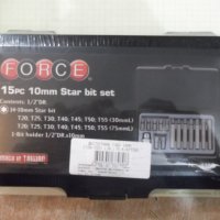 Комплект от шестограми "FORCE - TORX - 10 мм", снимка 5 - Други инструменти - 26951463
