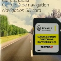 Renault Sd Card TOMTOM LIVE 10.85 Europa и Турция Оригинална Сд Карта 2023год Навигация, снимка 5 - Навигация за кола - 27607625