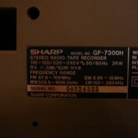 SHARP GF-7300H, снимка 5 - Ресийвъри, усилватели, смесителни пултове - 35321737