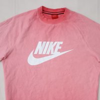 Nike AW77 Sweatshirt оригинално горнище M Найк памук спорт суичър, снимка 2 - Спортни дрехи, екипи - 43584175