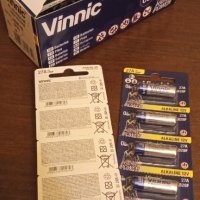 Vinnic 27A, MN27, L828F Alkaline, 12.0V - 40 батерии за дистанционно , снимка 1 - Друга електроника - 43765328