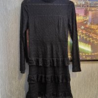 Черна рокля марка FLOYD, снимка 1 - Рокли - 44106352