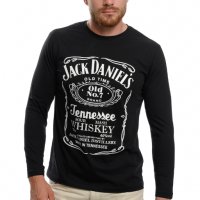 Нова мъжка блуза с дълъг ръкав и трансферен печат Джак Даниелс, уиски, снимка 8 - Блузи - 37700341