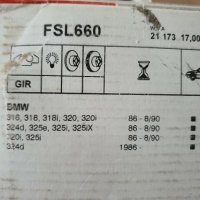 FERODO FSL660 НАКЛАДКИ ПРЕДНИ BMW 3 (E30) 316i 1.6, 316i 1.8, 320i 2.0, 323i 2.3, 325i 2.4, 2.5, 2.7, снимка 2 - Части - 28400116