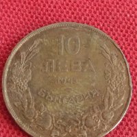Монета  10 лева 1943г. Царство България за колекция декорация 29647, снимка 4 - Нумизматика и бонистика - 37632142