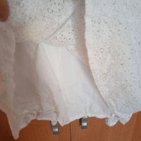 Бяла рокля с дантела, снимка 6 - Детски рокли и поли - 33421788