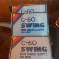 Аудио касети SWING С-60, снимка 1 - Други - 27381859